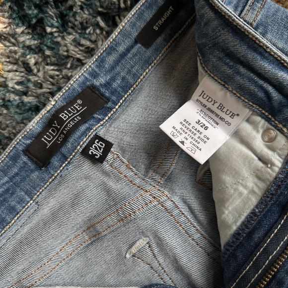 Judy Blue Full Size Tummy Control High Waist Slim Jeans - Picture 2 of 2